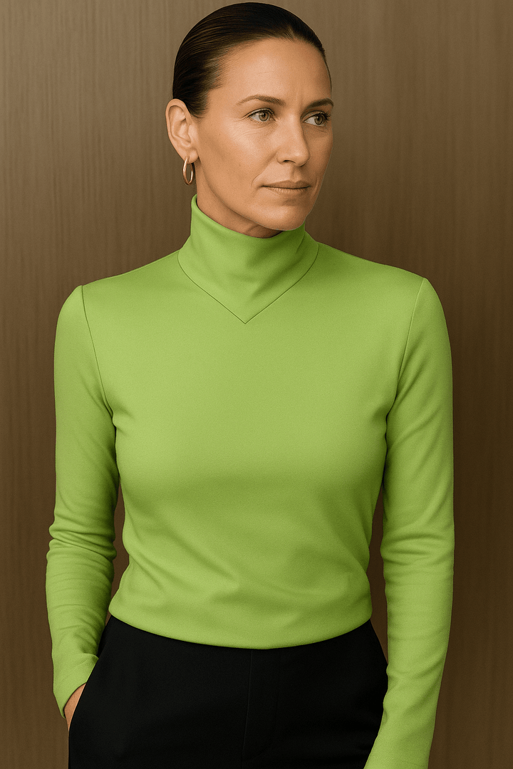 Léonie | Refined High - Neck Women’s Top - Tops - MOOD Melbourne