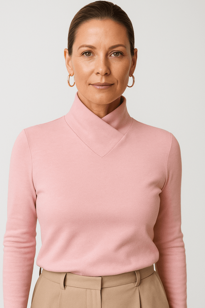 Léonie | Refined High - Neck Women’s Top - Tops - MOOD Melbourne