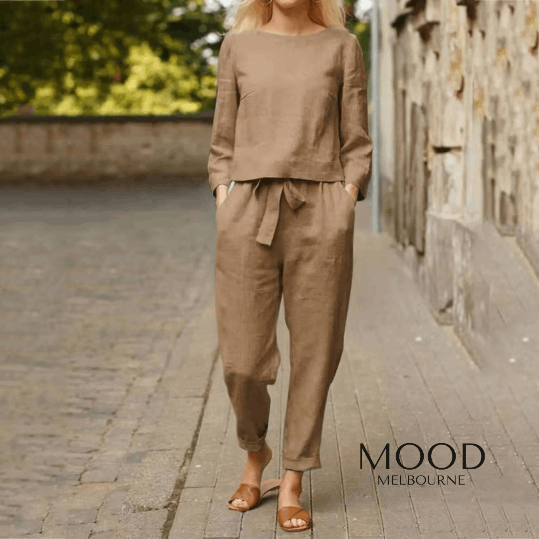 Mood - 2 piece Retro Linen Set