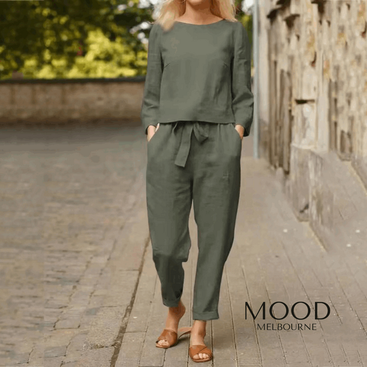 Mood - 2 piece Retro Linen Set