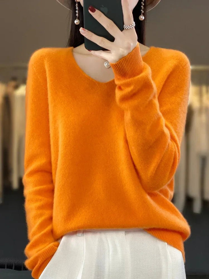 Lily - Soft fabric blend sweater - MOOD Melbourne