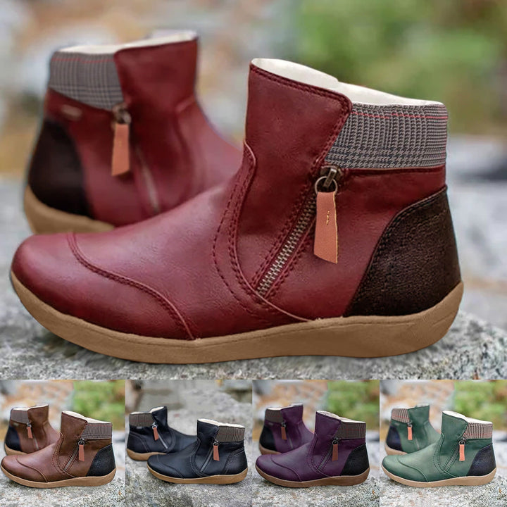 Liora | Casual Side - Zip Ankle Boots - Boots - MOOD Melbourne