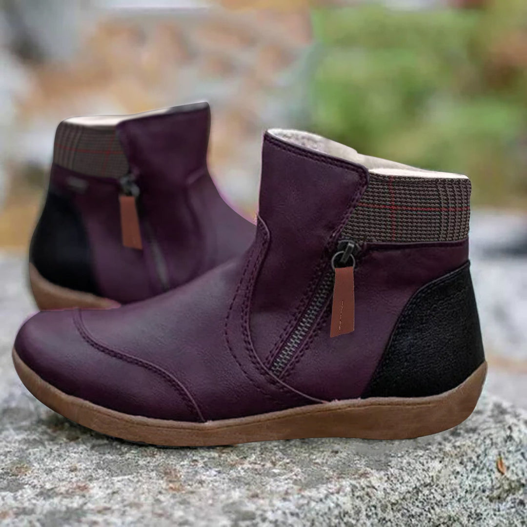 Liora | Casual Side - Zip Ankle Boots - Boots - MOOD Melbourne