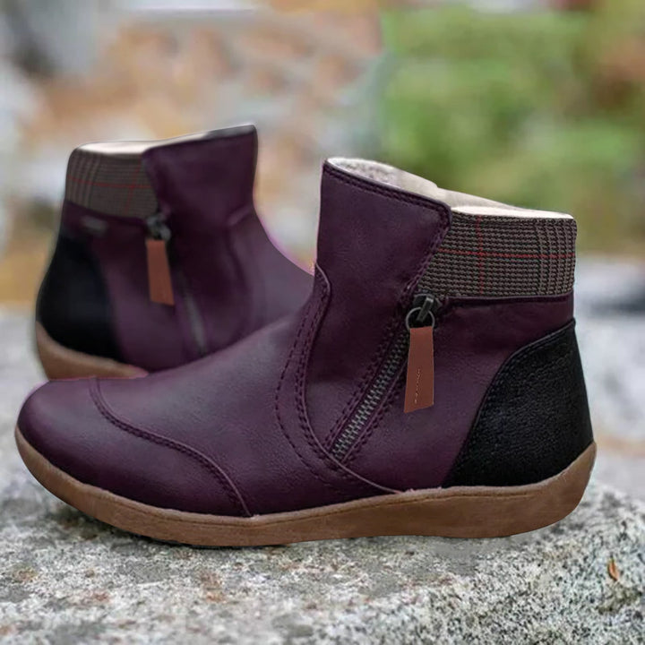 Liora | Casual Side - Zip Ankle Boots - Boots - MOOD Melbourne