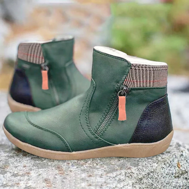 Liora | Casual Side - Zip Ankle Boots - Boots - MOOD Melbourne