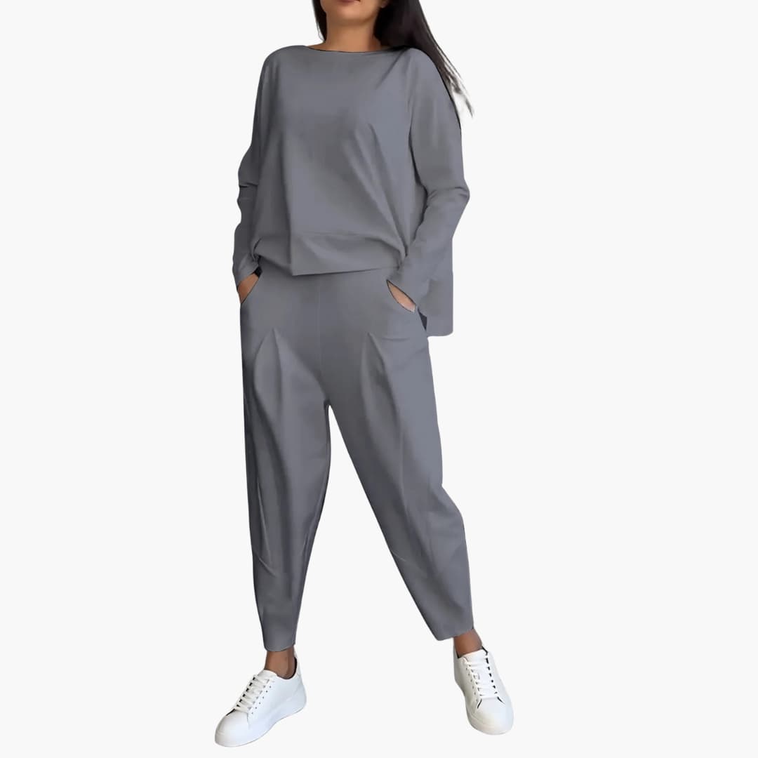 Liora | Minimalist Casual Women’s Two - Piece Set - Outfit set - AUS - 0276 - MOOD Melbourne