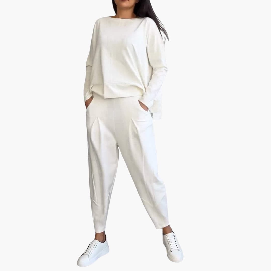 Liora | Minimalist Casual Women’s Two - Piece Set - Outfit set - AUS - 0276 - MOOD Melbourne