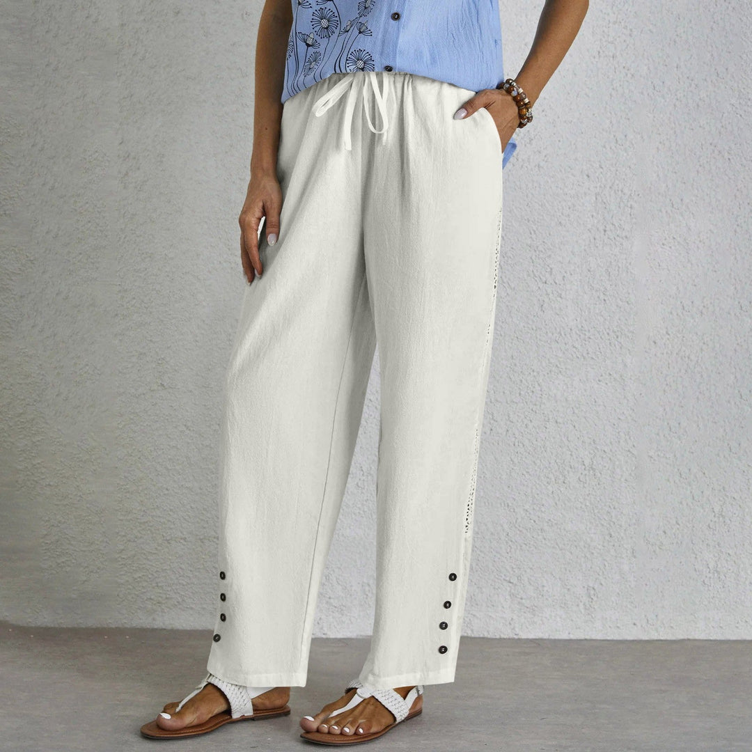 Liora | Relaxed Drawstring Women’s Pants - Pants - MOOD Melbourne