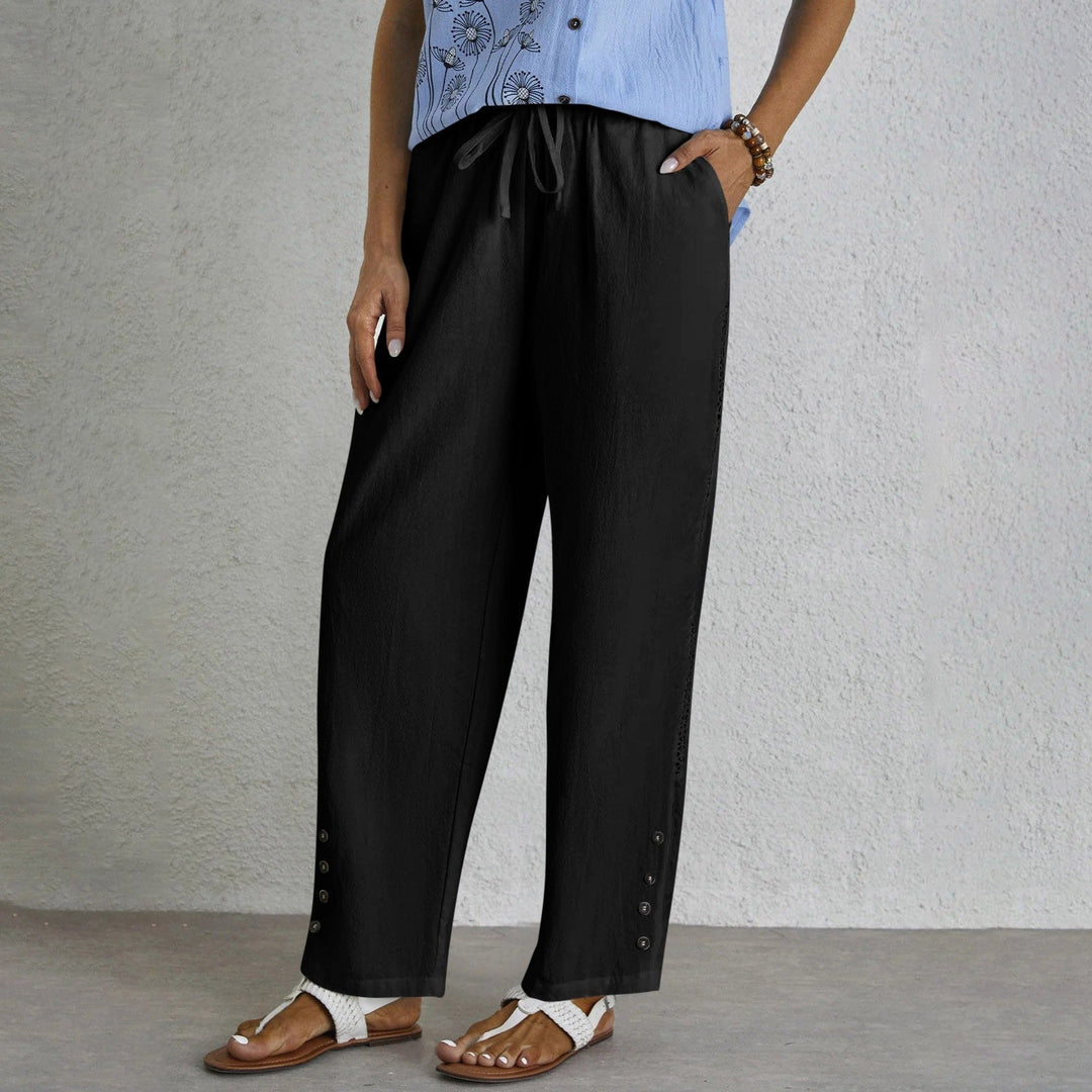 Liora | Relaxed Drawstring Women’s Pants - Pants - MOOD Melbourne