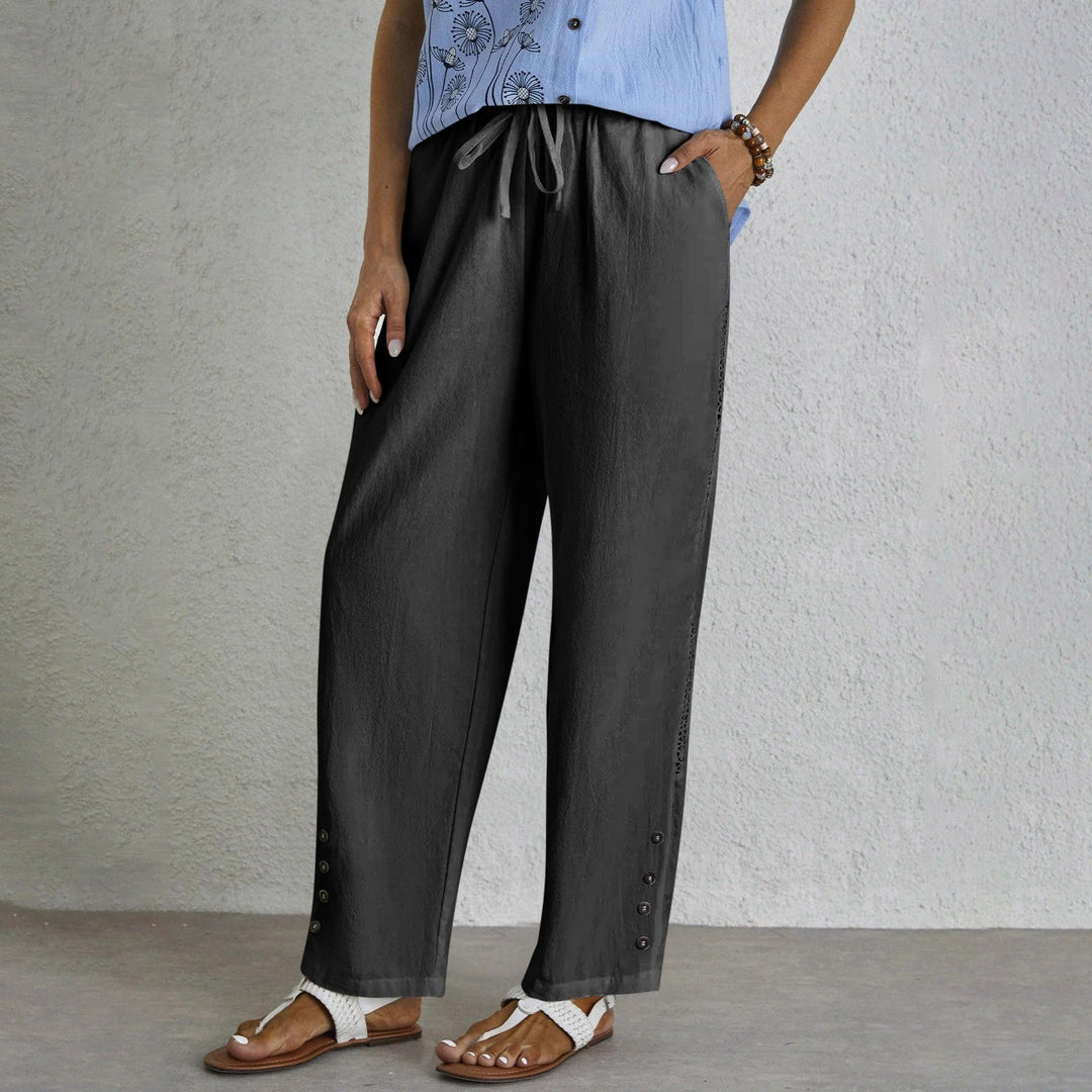 Liora | Relaxed Drawstring Women’s Pants - Pants - MOOD Melbourne
