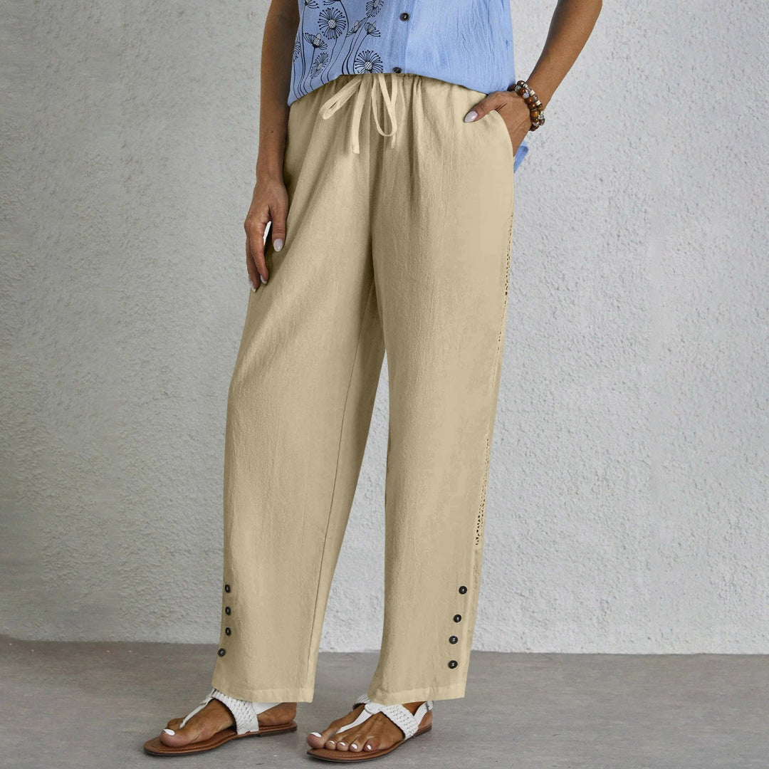 Liora | Relaxed Drawstring Women’s Pants - Pants - MOOD Melbourne