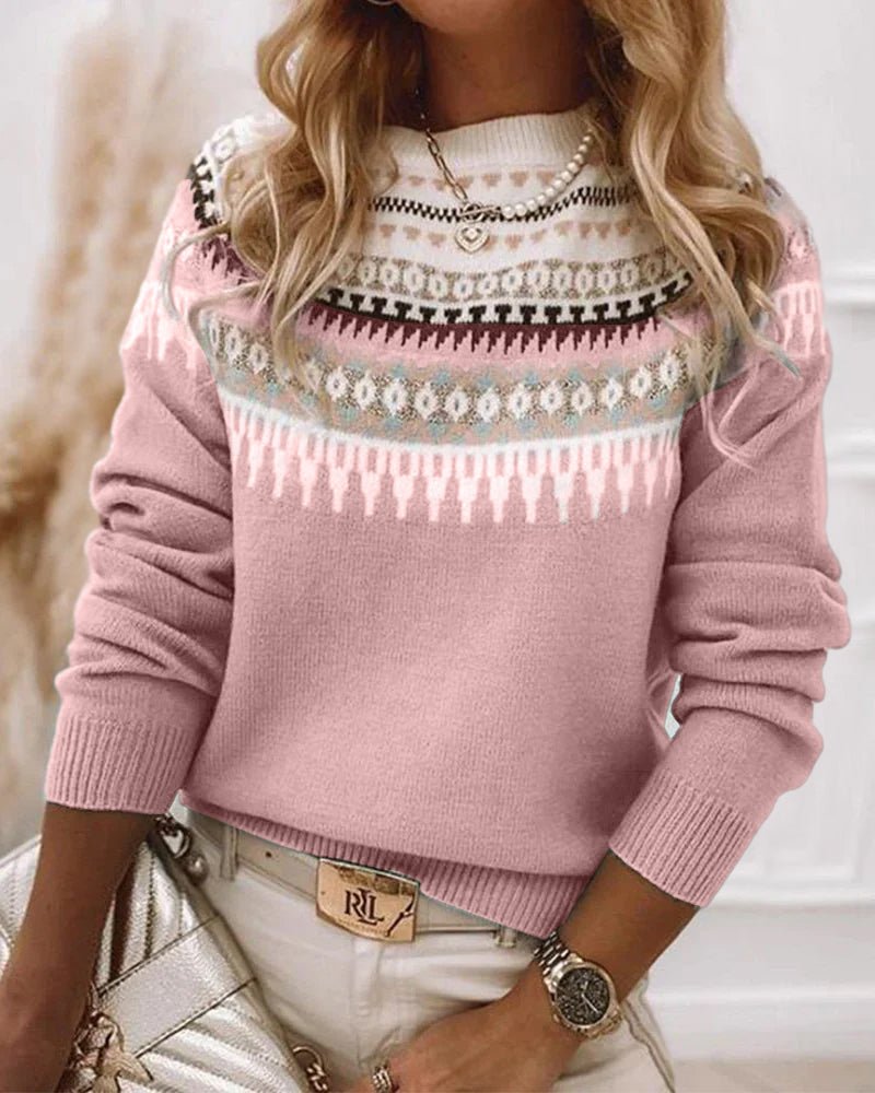 Liora | Warm Knitted Sweater - Sweaters - MOOD Melbourne