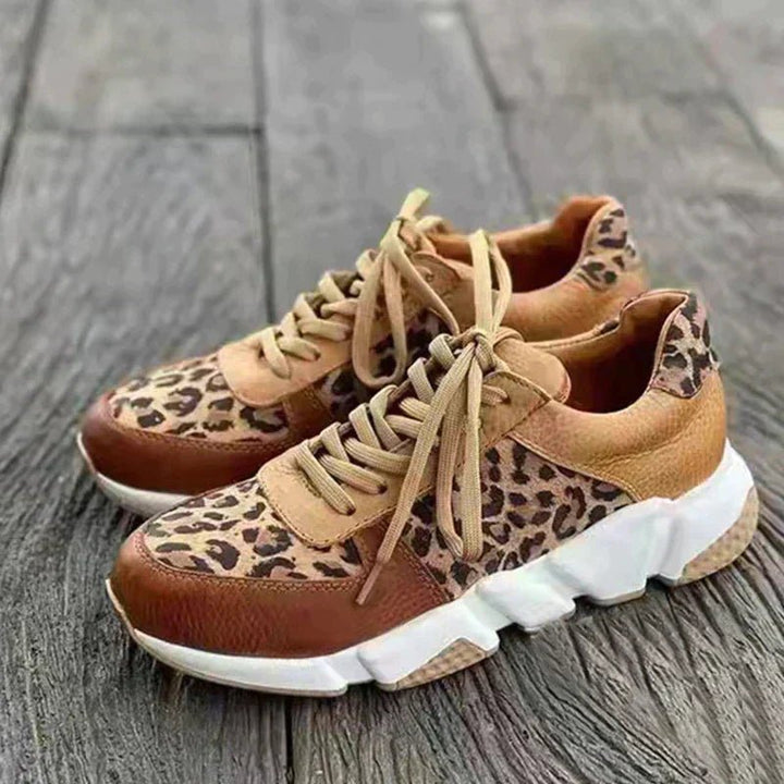 Livia™ | COMFORTABLE LEOPARD TRAINERS - MOOD Melbourne