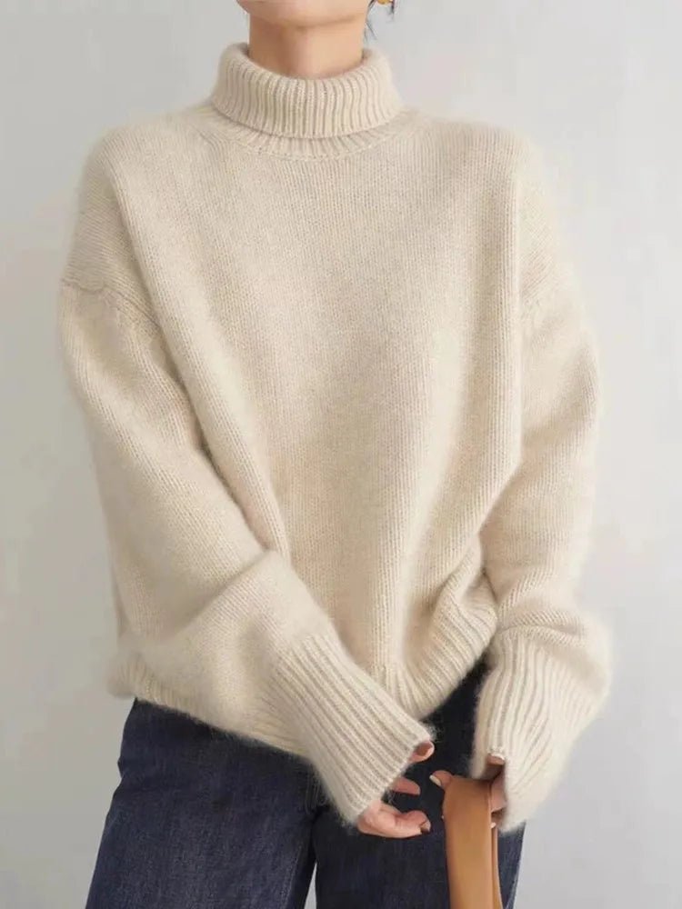 Lizzy - Turtleneck comfy sweater - MOOD Melbourne