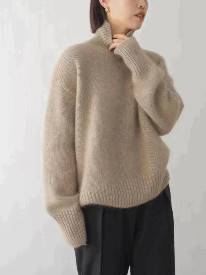 Lizzy - Turtleneck comfy sweater - MOOD Melbourne