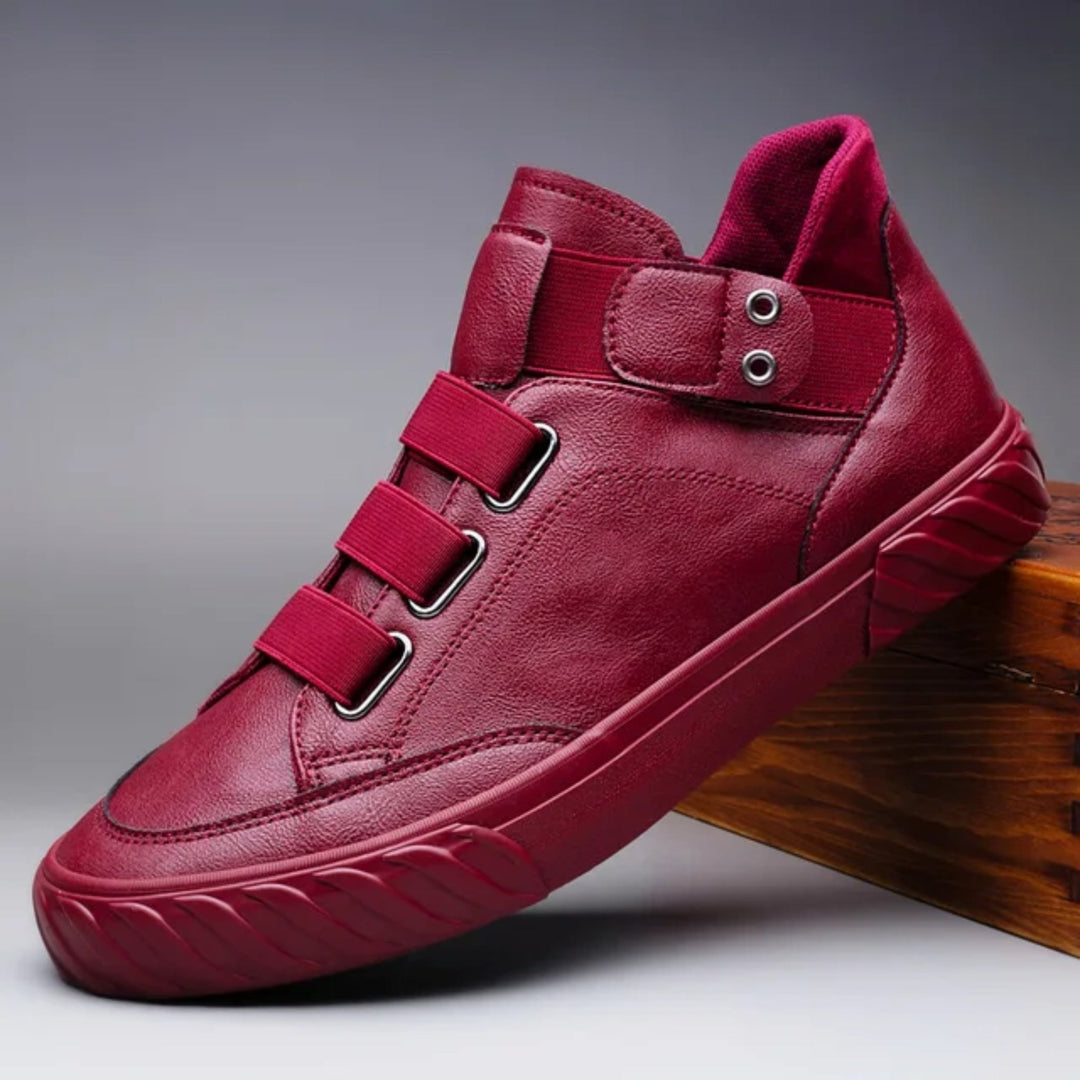 Lorenzo Bernini Genuine Leather Shoes - Shoes - 14:365458#Wine red;200000124:100013888 - MOOD Melbourne