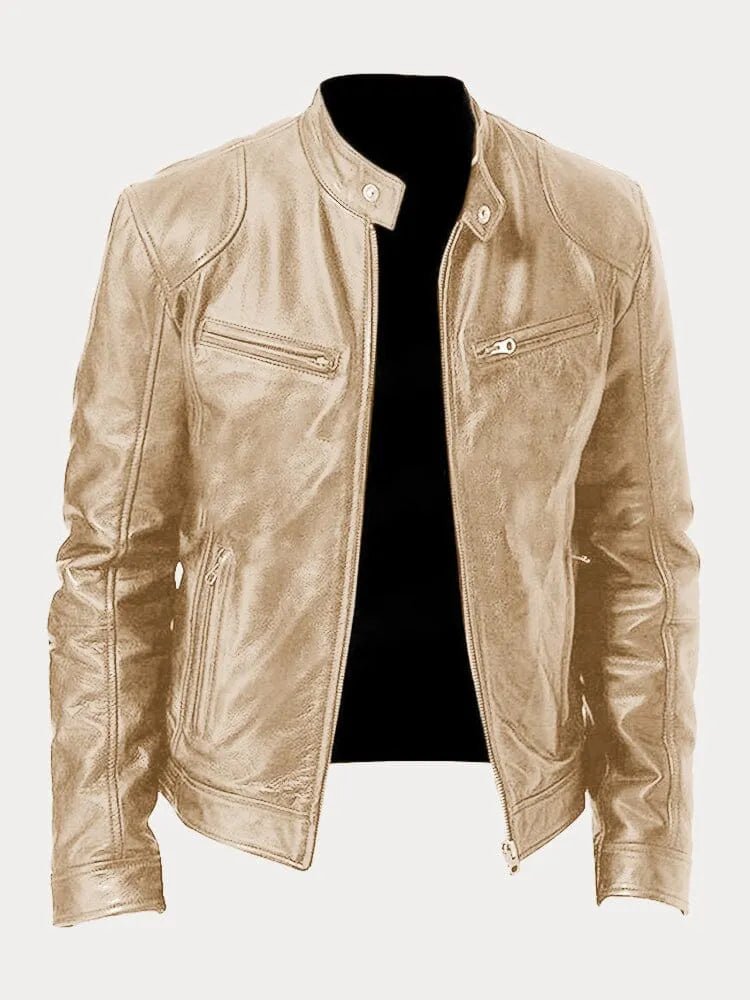 Lorenzo | Classic Moto Leather Jacket - Jackets - MOOD Melbourne