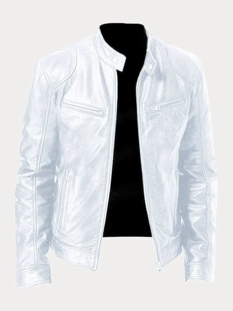 Lorenzo | Classic Moto Leather Jacket - Jackets - MOOD Melbourne