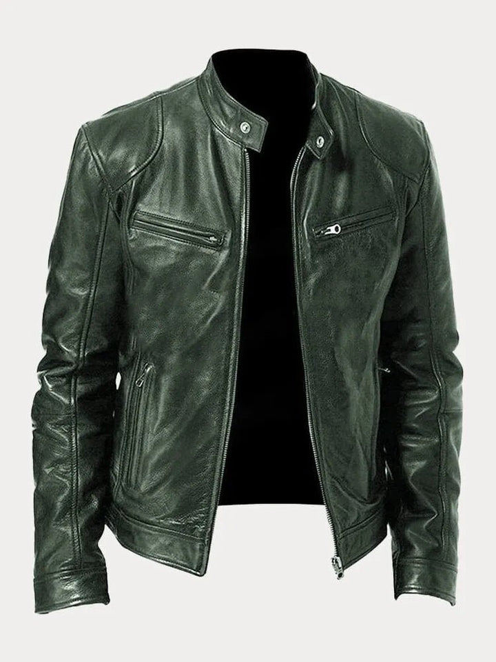Lorenzo | Classic Moto Leather Jacket - Jackets - MOOD Melbourne