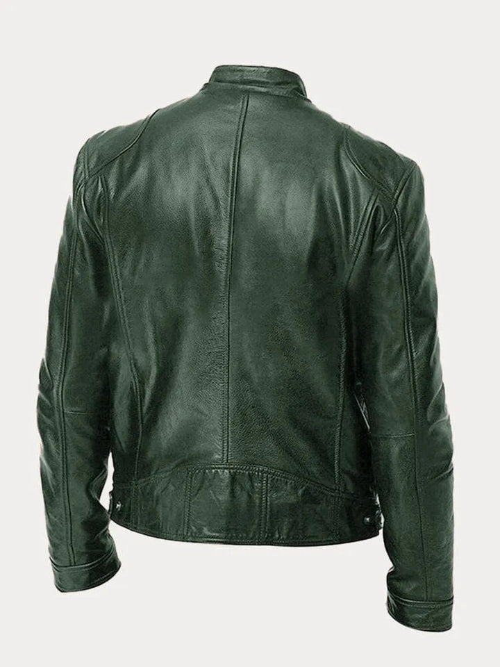 Lorenzo | Classic Moto Leather Jacket - Jackets - MOOD Melbourne
