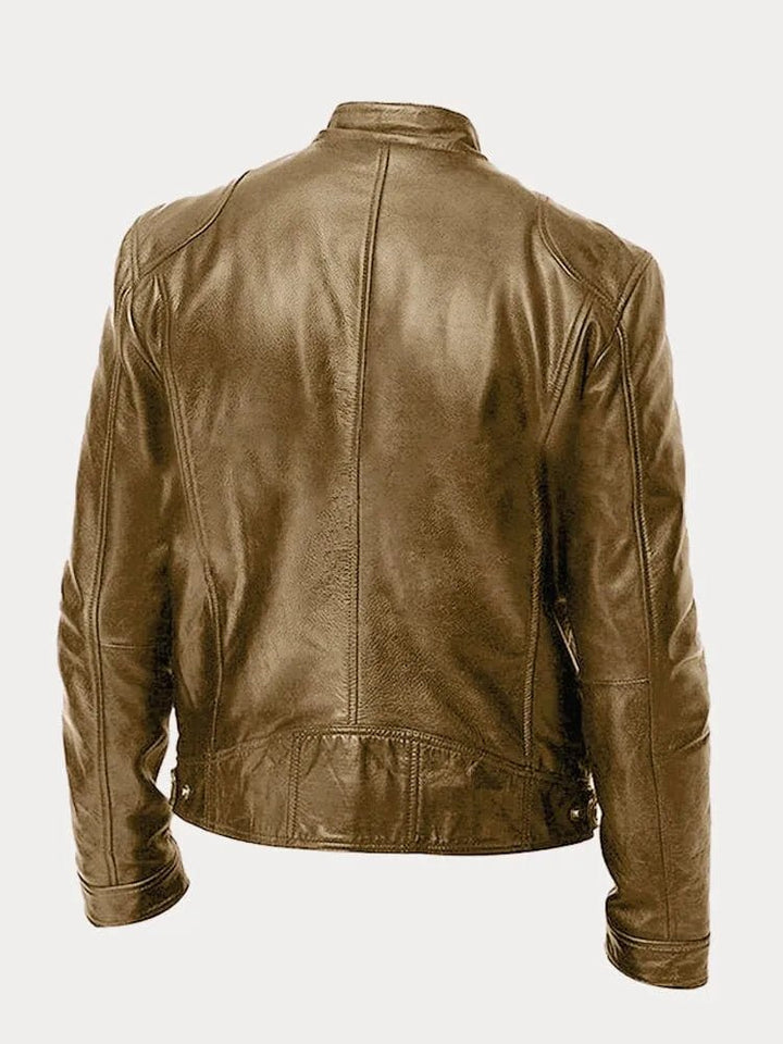 Lorenzo | Classic Moto Leather Jacket - Jackets - MOOD Melbourne