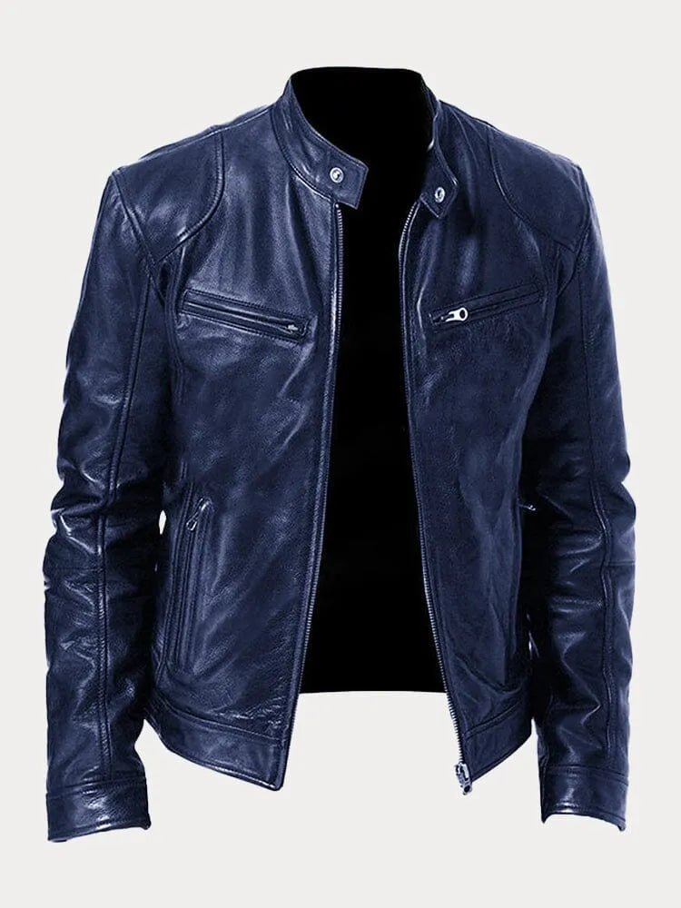 Lorenzo | Classic Moto Leather Jacket - Jackets - MOOD Melbourne