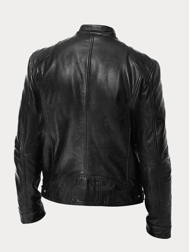 Lorenzo | Classic Moto Leather Jacket - Jackets - MOOD Melbourne