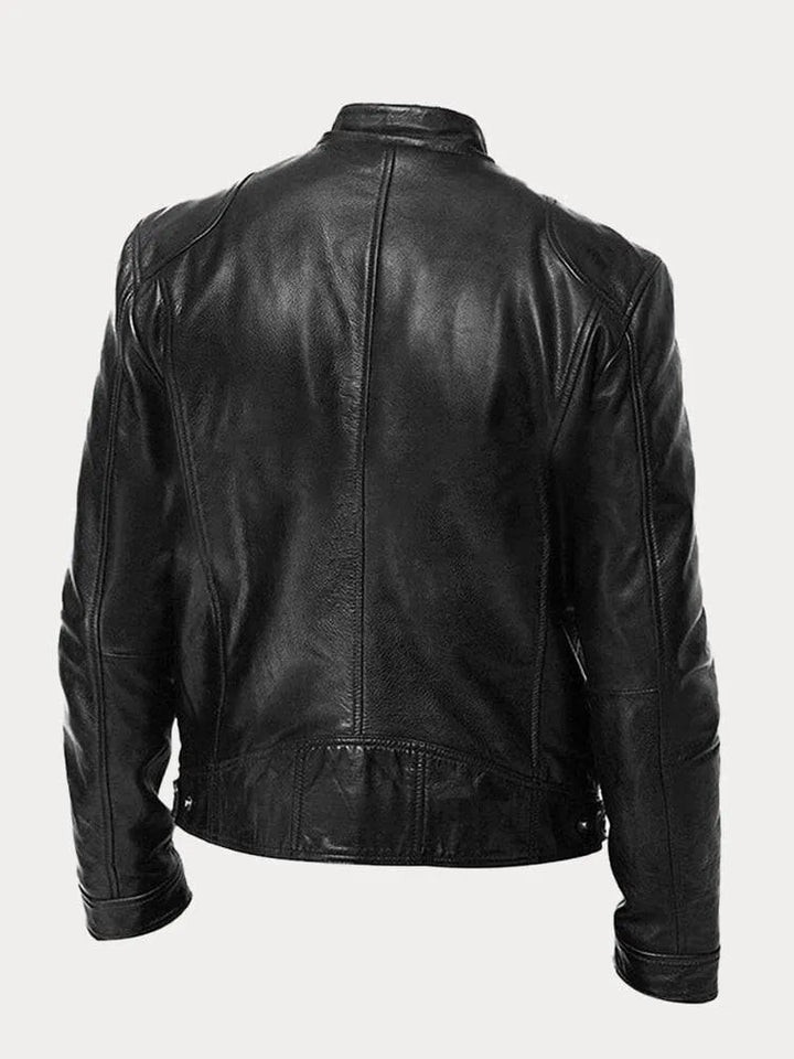 Lorenzo | Classic Moto Leather Jacket - Jackets - MOOD Melbourne