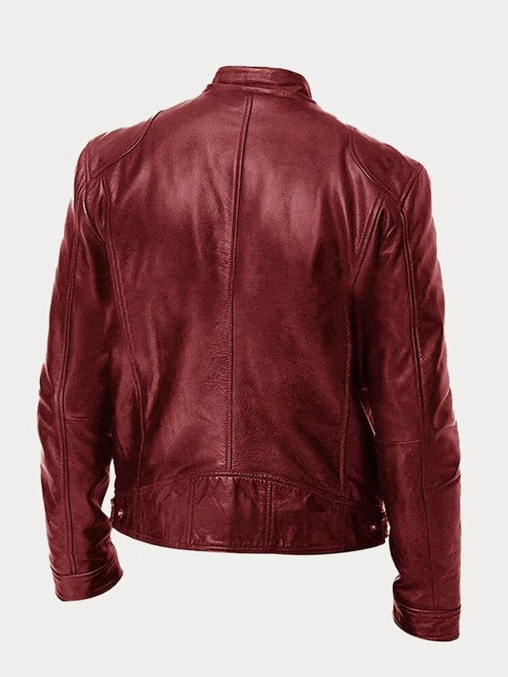 Lorenzo | Classic Moto Leather Jacket - Jackets - MOOD Melbourne
