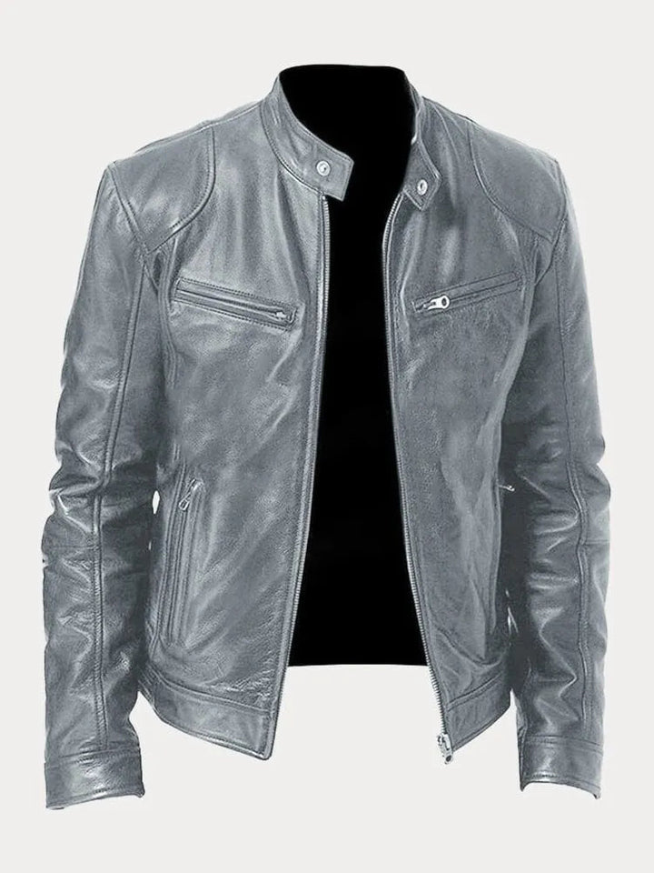 Lorenzo | Classic Moto Leather Jacket - Jackets - MOOD Melbourne