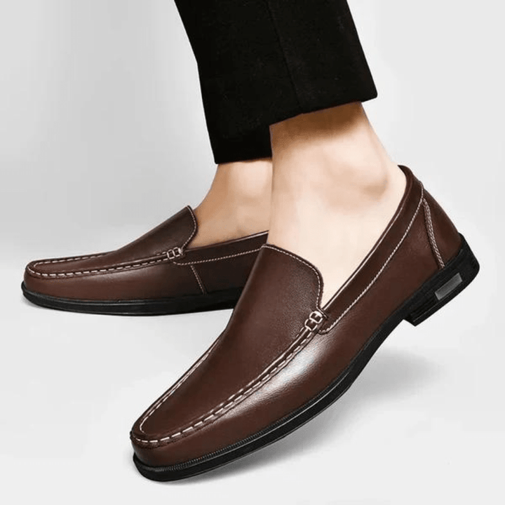 Lucas | Stylish Men's Leather Loafers - Loafers - MOOD Melbourne