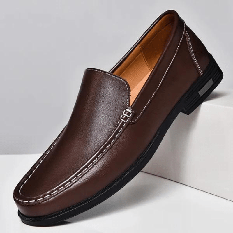 Lucas | Stylish Men's Leather Loafers - Loafers - MOOD Melbourne