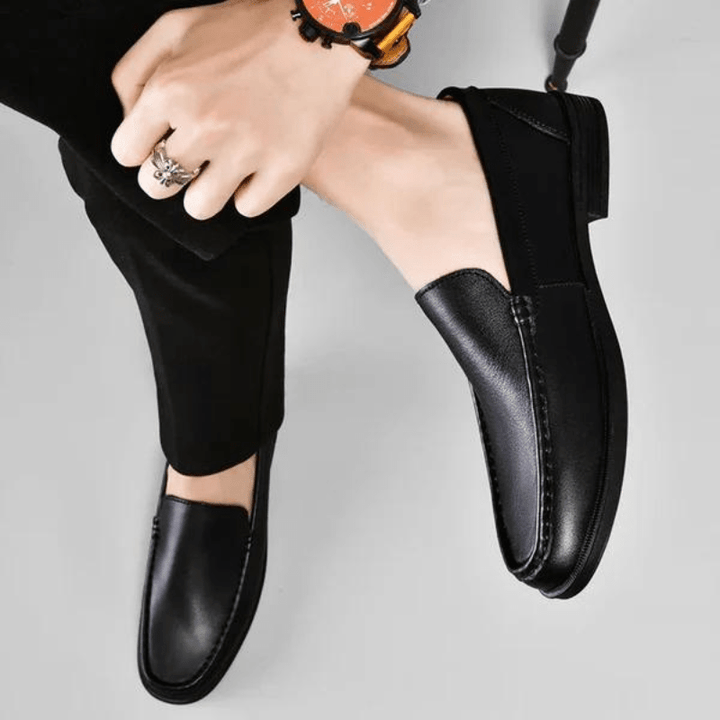 Lucas | Stylish Men's Leather Loafers - Loafers - MOOD Melbourne
