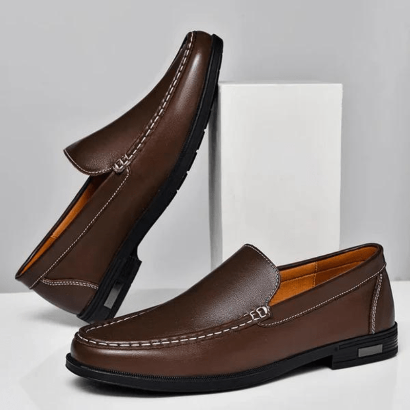 Lucas | Stylish Men's Leather Loafers - Loafers - MOOD Melbourne