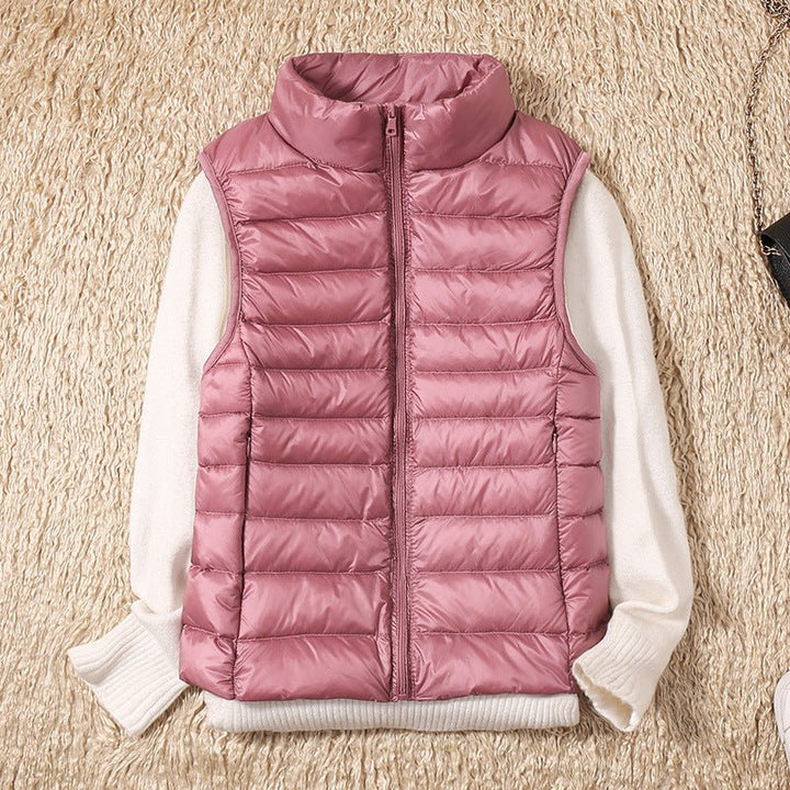 Lunara | Lightweight Zip - Up Puffer Vest - Jackets - MOOD Melbourne