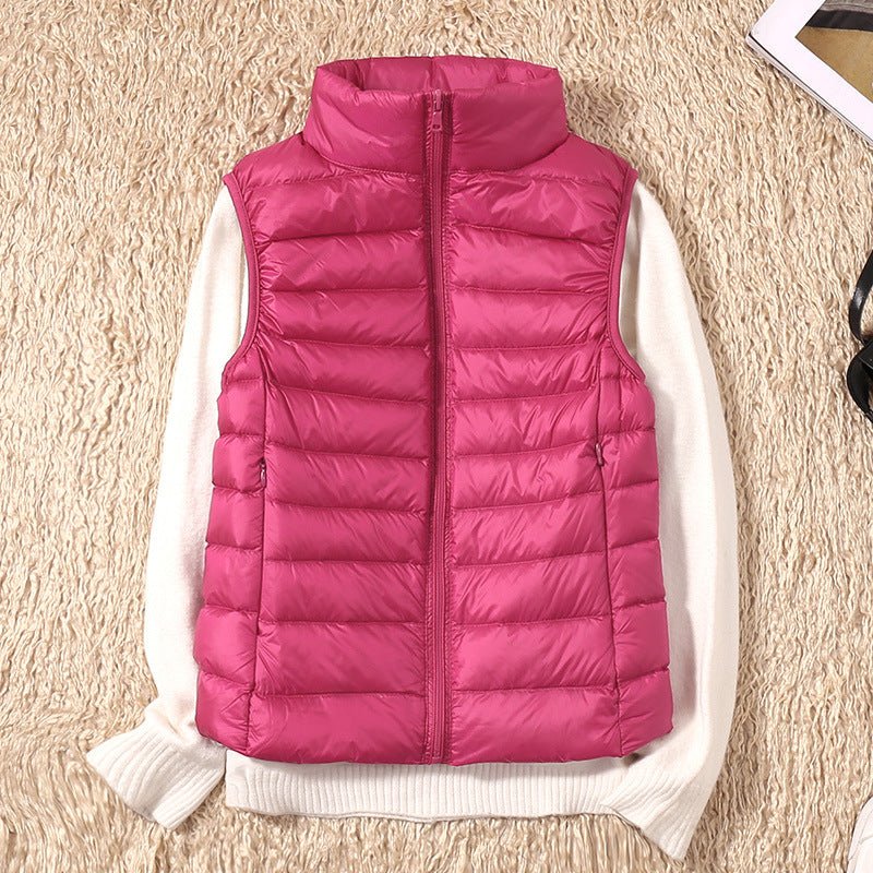 Lunara | Lightweight Zip - Up Puffer Vest - Jackets - MOOD Melbourne
