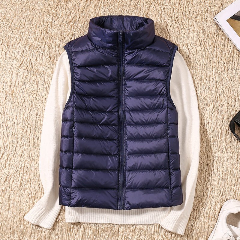 Lunara | Lightweight Zip - Up Puffer Vest - Jackets - MOOD Melbourne