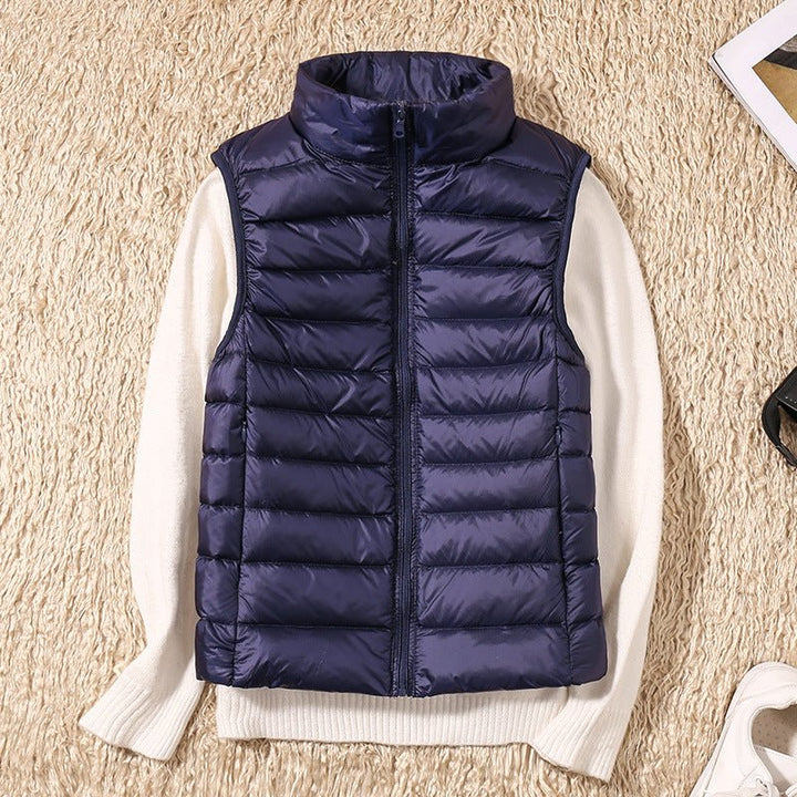 Lunara | Lightweight Zip - Up Puffer Vest - Jackets - MOOD Melbourne