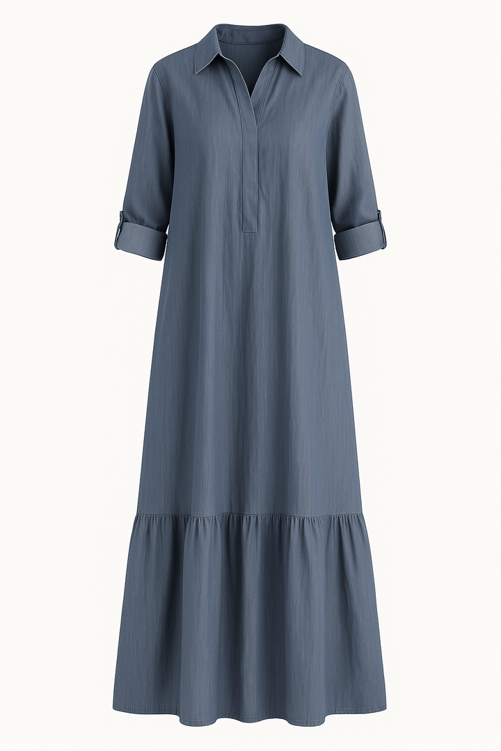 Maeve | Relaxed Half - Button Tummy Covering Dress - Dresses - MOOD Melbourne