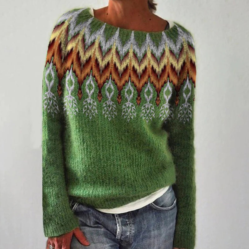 Sophia - boho style sweater