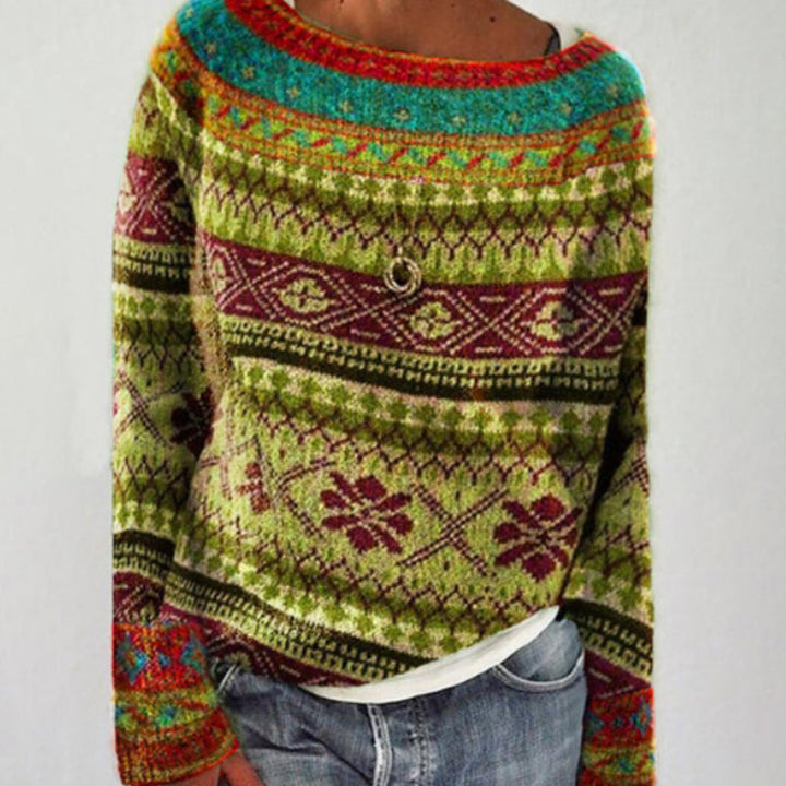 Sophia - boho style sweater