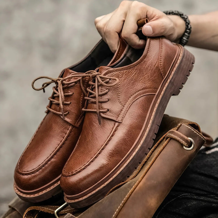 Marcello | Vintage Leather Men’s Shoes - Shoes - MOOD Melbourne