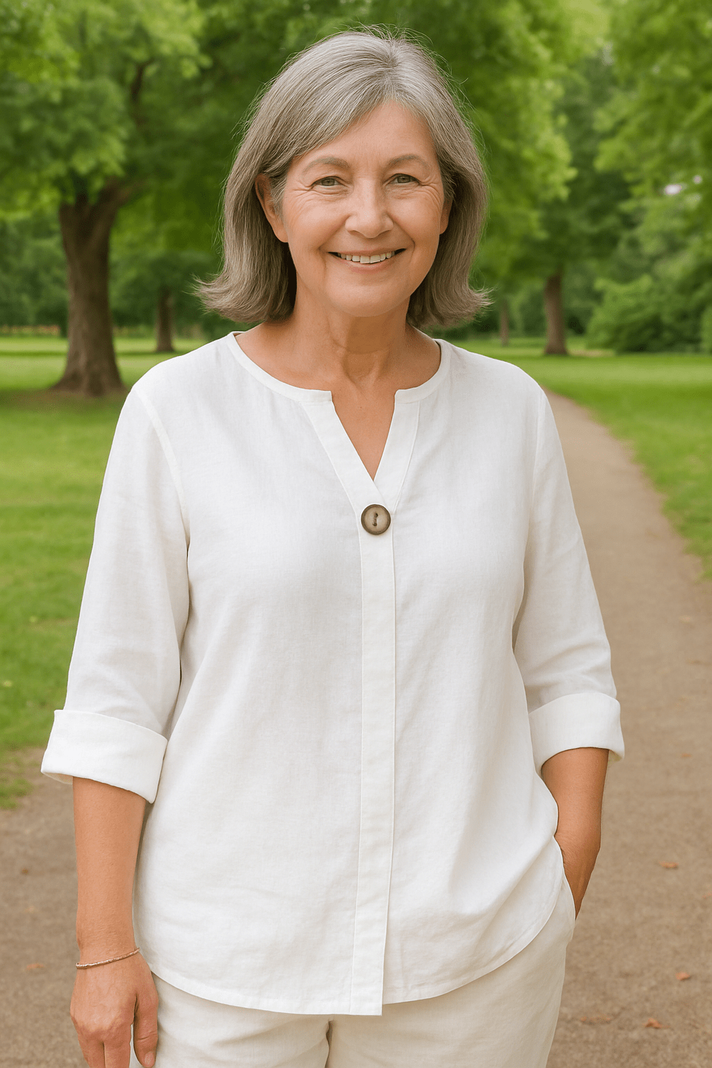 Maribelle | Relaxed Single - Button Blouse - Blouse&Shirts - MOOD Melbourne