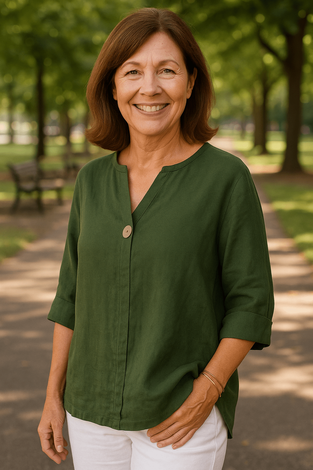 Maribelle | Relaxed Single - Button Blouse - Blouse&Shirts - MOOD Melbourne