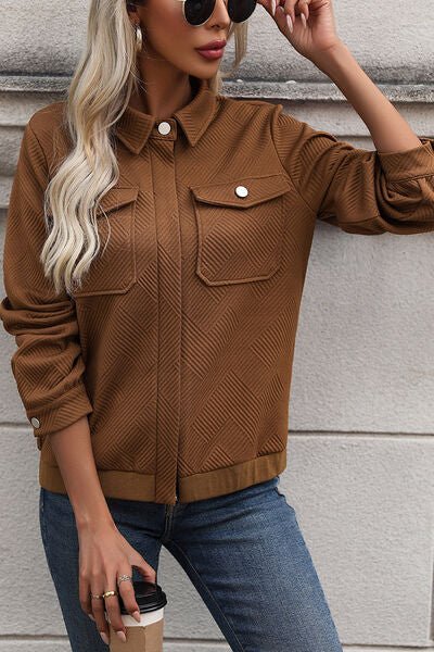 Marisse | Chic Zip - Up Pocket Jacket - Jackets - MOOD Melbourne
