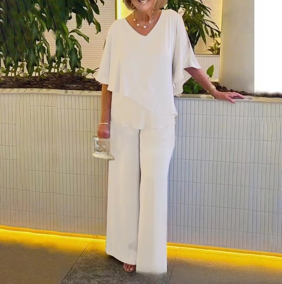 Martha™ - Effortless Wide - Leg Set - Two Pieces - MOOD Melbourne