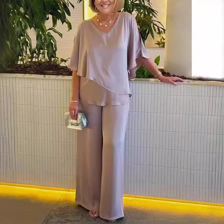 Martha™ - Effortless Wide - Leg Set - Two Pieces - DWOD5 - EN940001 - MOOD Melbourne