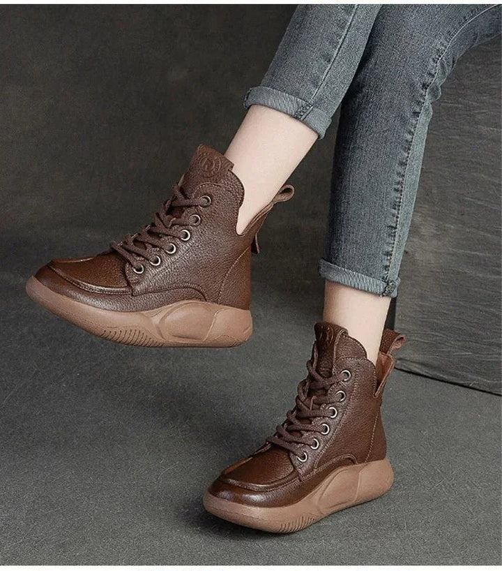Marzella | Cushioned High - Top Casual Boots - Boots - MOOD Melbourne