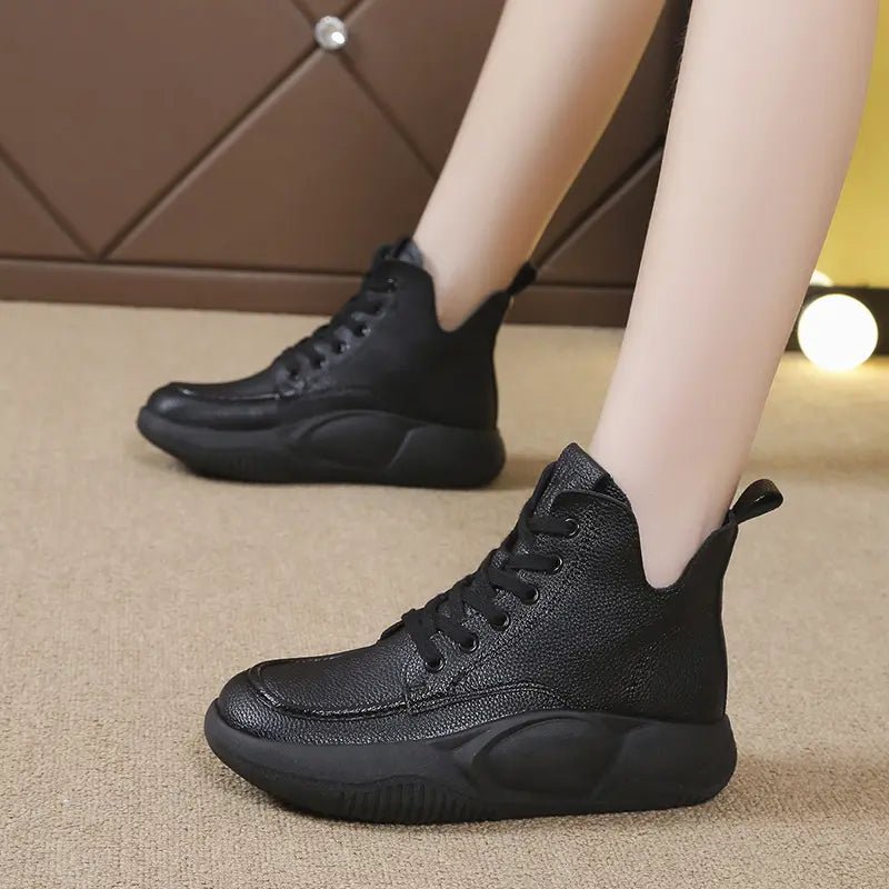 Marzella | Cushioned High - Top Casual Boots - Boots - MOOD Melbourne