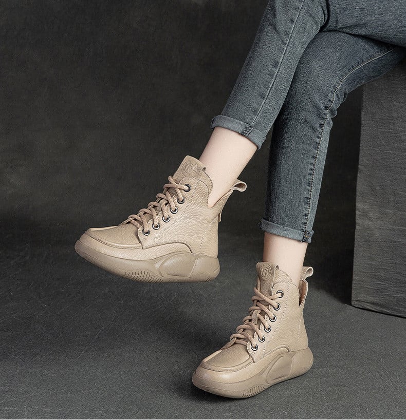 Marzella | Cushioned High - Top Casual Boots - Boots - MOOD Melbourne